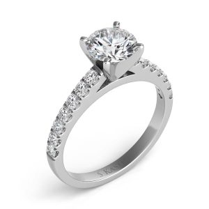 White Gold Engagement Ring
