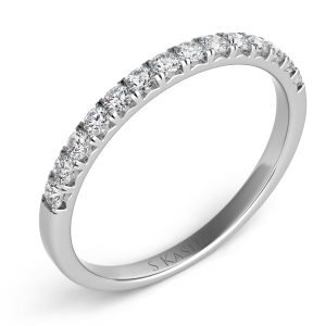 White Gold Matching Band