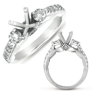 White Gold Engagement Ring