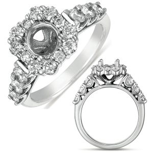 White Gold Engagement Ring
