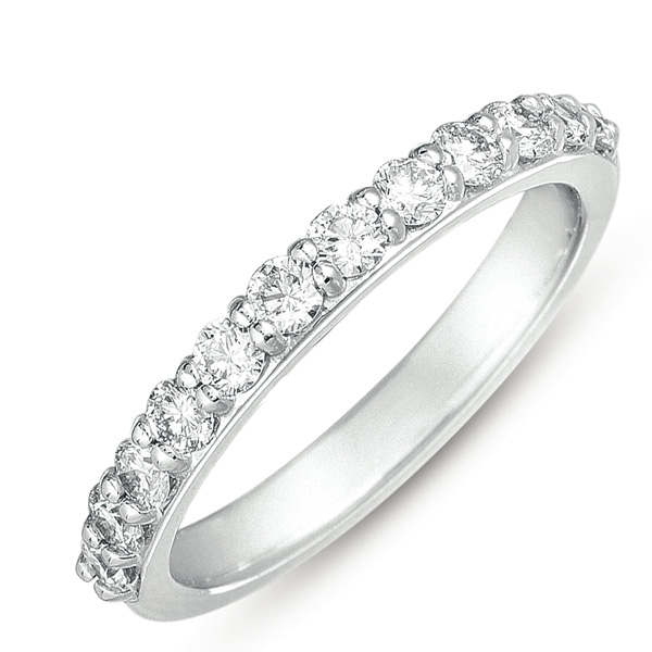 White Gold Matching Band