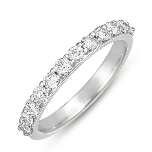 White Gold Matching Band