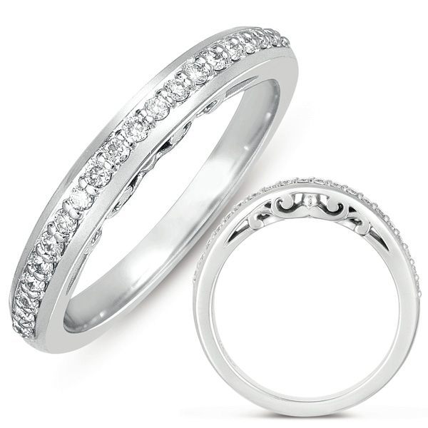White Gold Matching Band