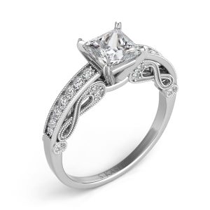 White Gold Engagement Ring