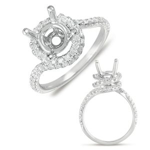 White Gold Engagement Ring
