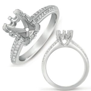 White Gold Engagement Ring