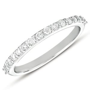 White Gold Matching Band