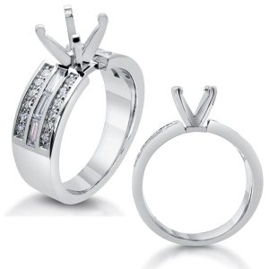 White Gold Engagement Ring
