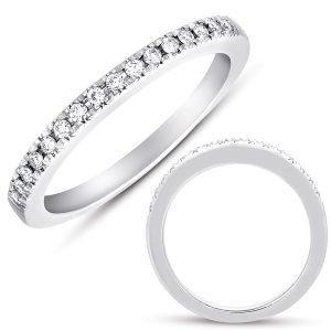 White Gold Wedding Band