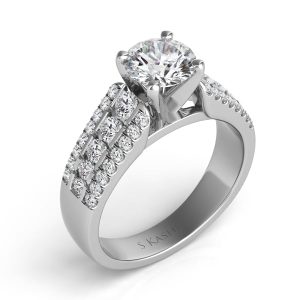 White Gold Engagement Ring