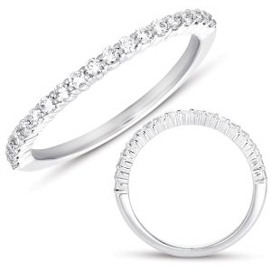 White Gold Matching Band