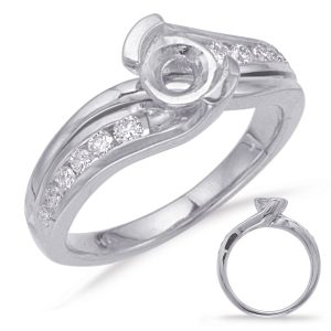 White Gold Engagement Ring