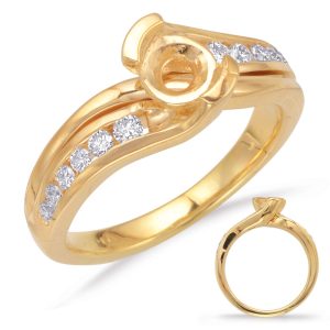 Yellow Gold Engagement Ring