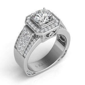 White Gold Engagement Ring