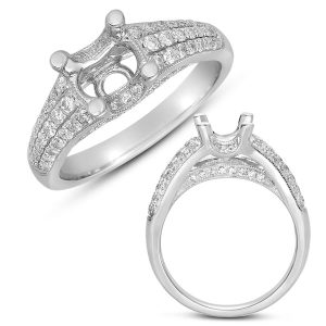 White Gold Engagement Ring