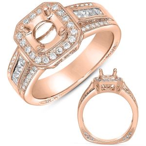Rose Gold Engagement Ring