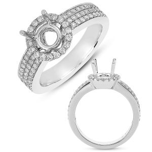 White Gold Engagement Ring