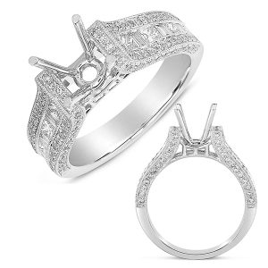 White Gold Engagement Ring