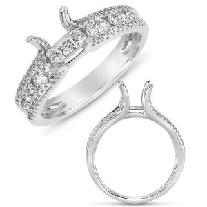 White Gold Engagement Ring