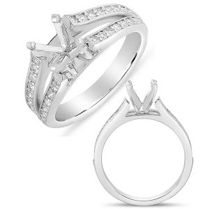 White Gold Engagement Ring