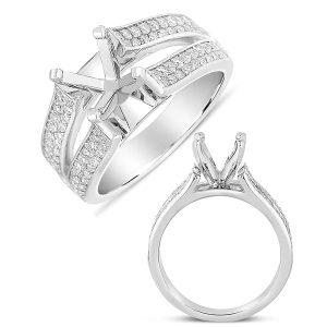 White Gold Engagement Ring