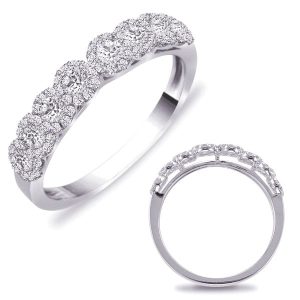 White Gold Matching Band