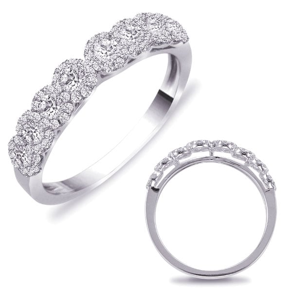 White Gold Matching Band