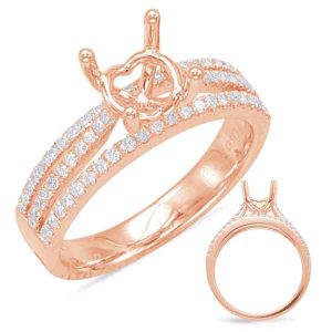 Rose Gold Engagement Ring