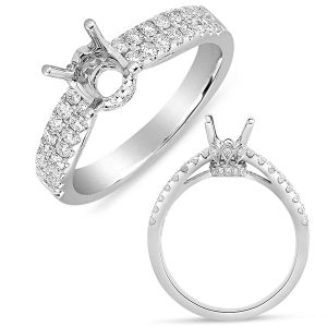 White Gold Engagement Ring