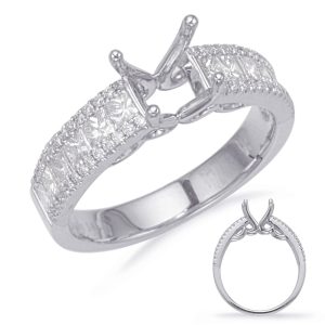 White Gold Engagement Ring