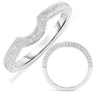 White Gold Matching Band