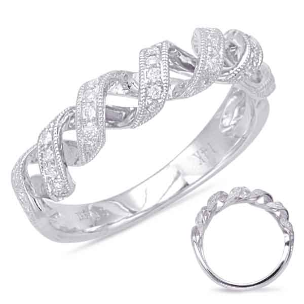 White Gold Matching Band