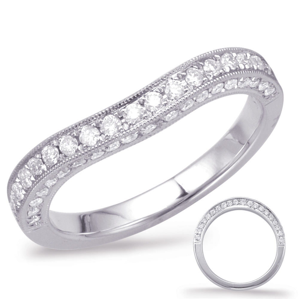 White Gold Matching Band