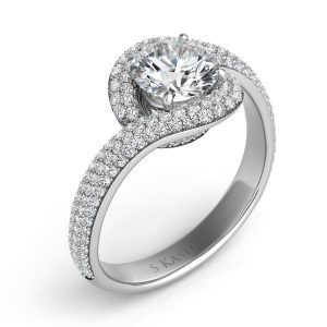 White Gold Engagement Ring