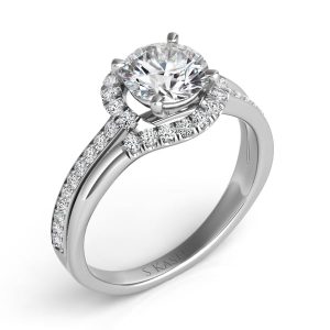 White Gold Engagement Ring