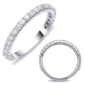 White Gold Matching Band