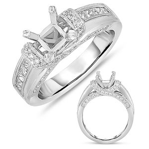 White Gold Engagement Ring