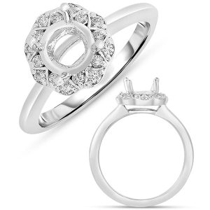 White Gold Engagement Ring