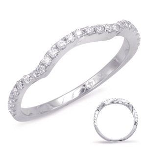 White Gold Matching Band