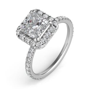 White Gold Engagement Ring