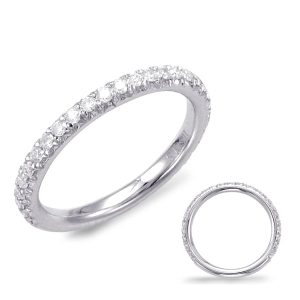 White Gold Wedding Band
