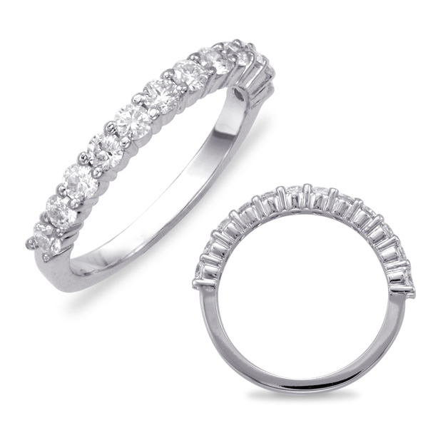 White Gold Wedding Band