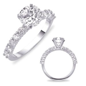 White Gold Engagement Ring