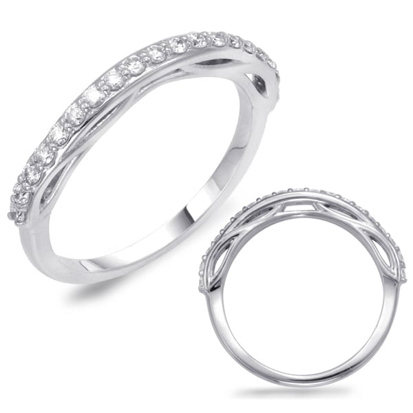White Gold Wedding Band