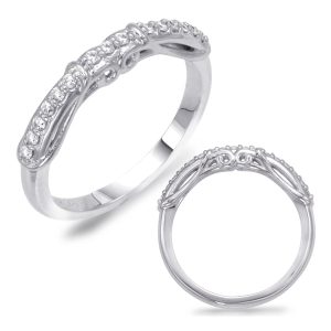 White Gold Wedding Band