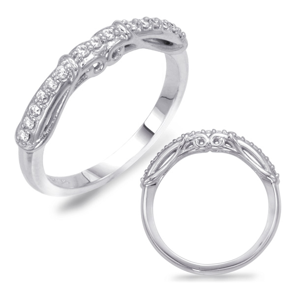 White Gold Wedding Band
