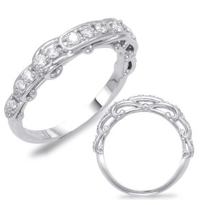 White Gold Wedding Band