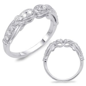 White Gold Matching Band