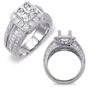 White Gold Engagement Ring