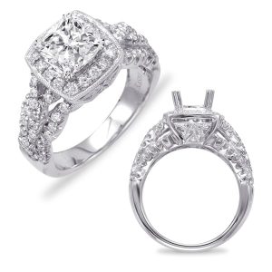 White Gold Engagement Ring